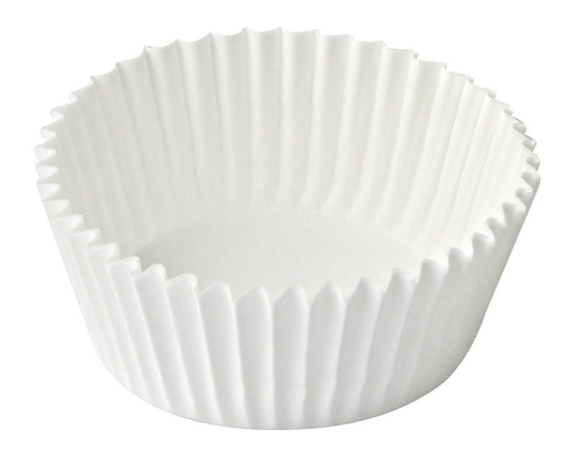 Gebäckkapseln Muffin-Kapseln weiß Ø 50 x 30 mm, 100 Stk.