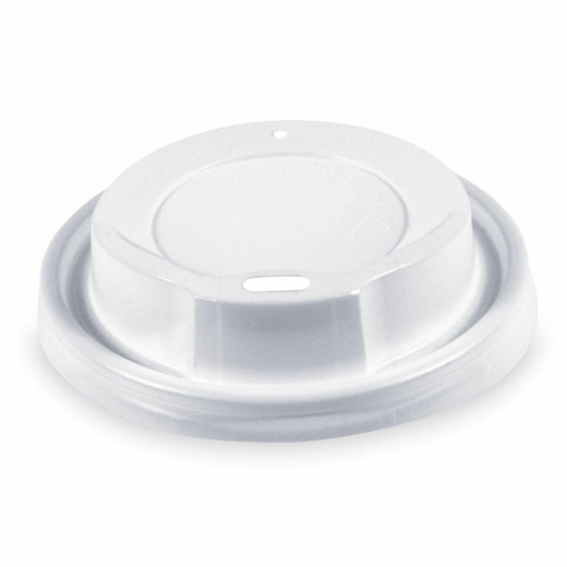 Domdeckel weiß für Espresso und Ristretto Kaffeebecher mit 62mm Ø, 50 Stk.