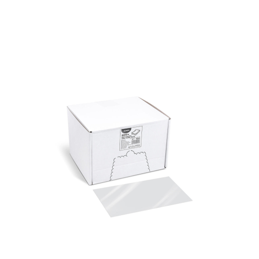 Zuschnitte PP transparent klar 120 x 180mm (1/32 Bogen) Spenderkarton, 8000 Stk.