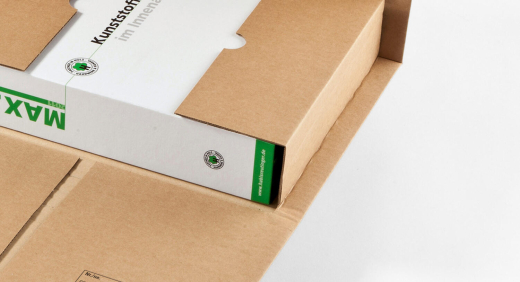 ColomPac Universal-Versandverpackung 355 x 250 x -105mm Extra Stabil mit Selbstklebeverschluss & Aufreißfaden