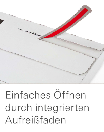 ColomPac Blitzbodenkarton 393 x 328 x 326mm Premium mit doppelten Selbstklebeverschluss & Aufreißfaden weiß
