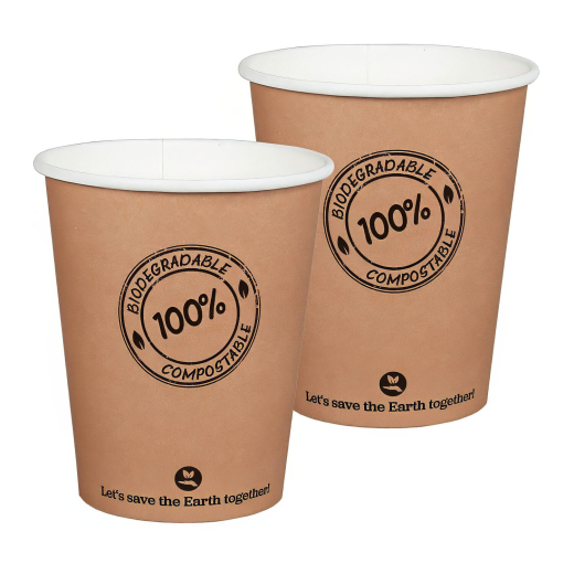 Pappbecher 200ml Ø8cm, -10°C bis 100°C, 50 Stk.