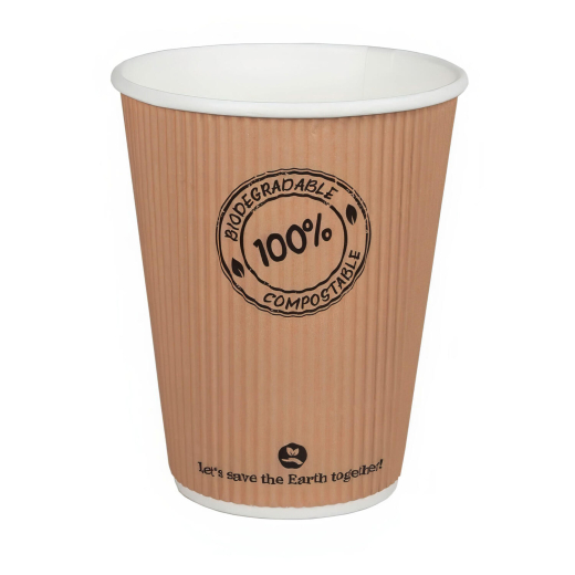 Thermo Riffelbecher doppelwandig 250ml Ø9cm, -10°C bis 100°C, 25 Stk.