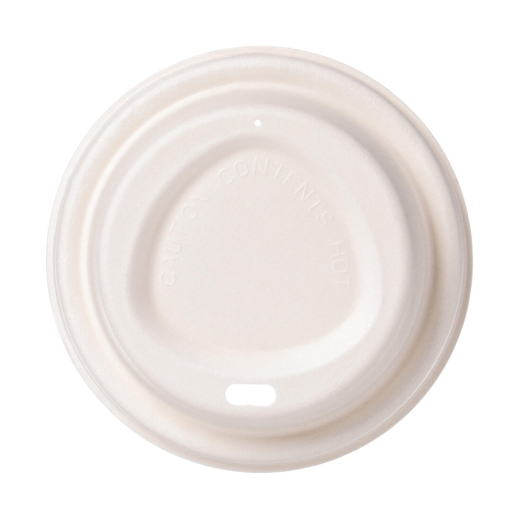 Domdeckel aus Papier für Heißgetränkebecher Coffee to go 90mm Ø, 50 Stk.