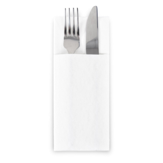 Servietten Bestecktaschen 32 x 40 cm 1/8 -Falz AIRLAID Stoffähnlich, 50 Stk.