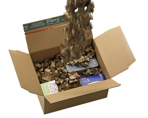 PAPERFILL Papier-Verpackungschips Polster-Papierchips aus 100% Recyclingpapier 400 Liter
