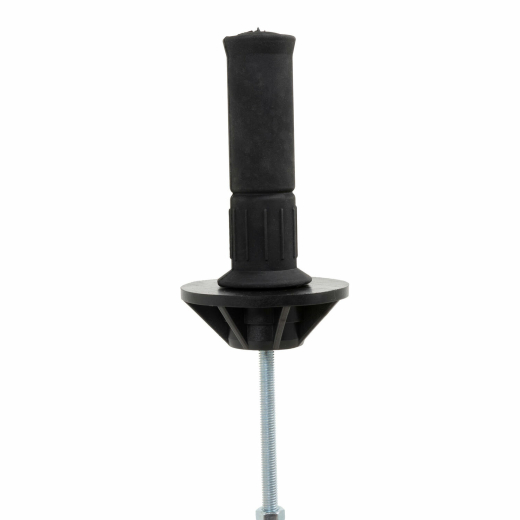 Sparset 6 Rollen Handstretchfolie Handwickelfolie schwarz mit Abroller B'STAR