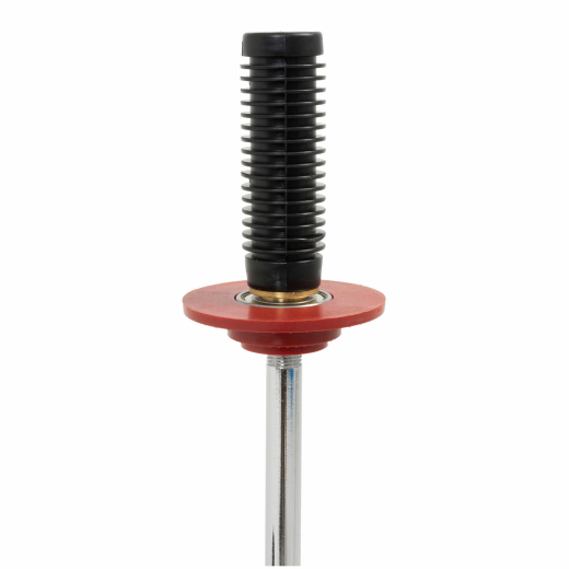 Abroller Abrollgerät DE LUXE chrom für Handstretchfolie Handwickelfolie