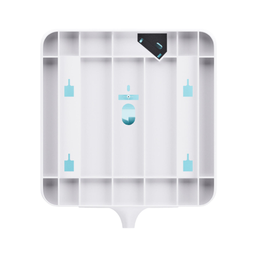 Satino Hyginity Spender Plus für Handtuchrollen mit Innenabwicklung, System CF1, 29,4 cm x 26,0 cm x 24,5 cm, weiß
