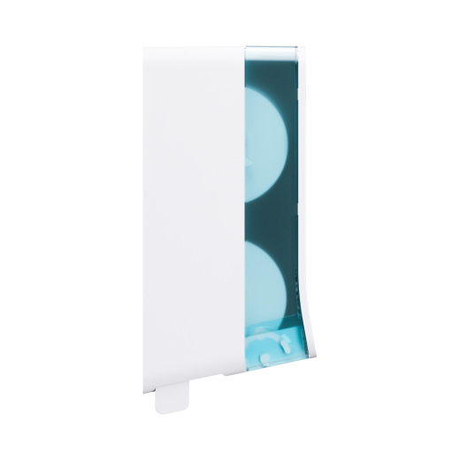 Satino System Doppelrollen Toilettenpapierspender JT3 System weiß