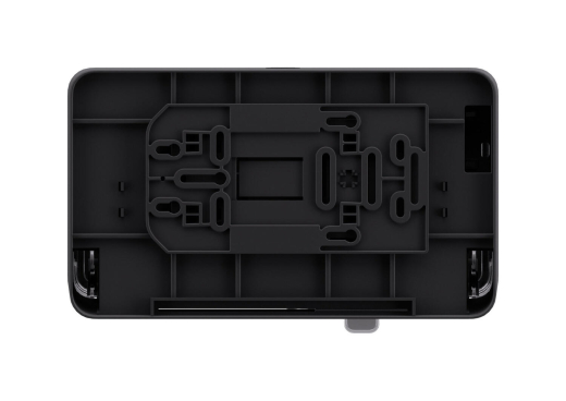 Satino Hyginity Doppelrollen Toilettenpapierspender, System MT1, 30,1 cm ×15,9 cm × 18,6 cm, schwarz