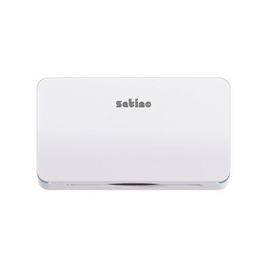 Satino Hyginity Falthandtuchspender XS, System PT3, 17,6 cm x 30,1 cm x 15,1 cm, weiß