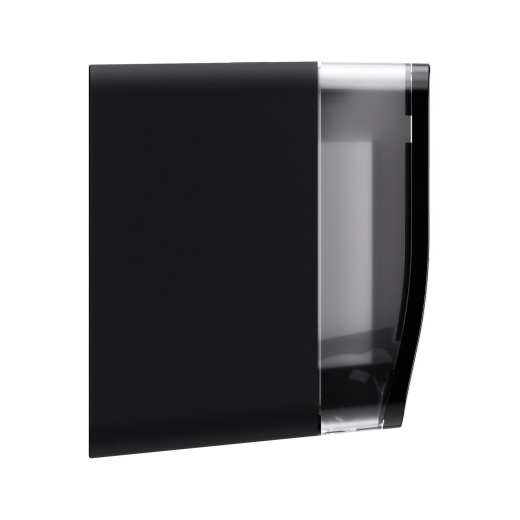 Satino Hyginity Falthandtuchspender XS, System PT3, 17,6 cm x 30,1 cm x 15,1 cm, schwarz