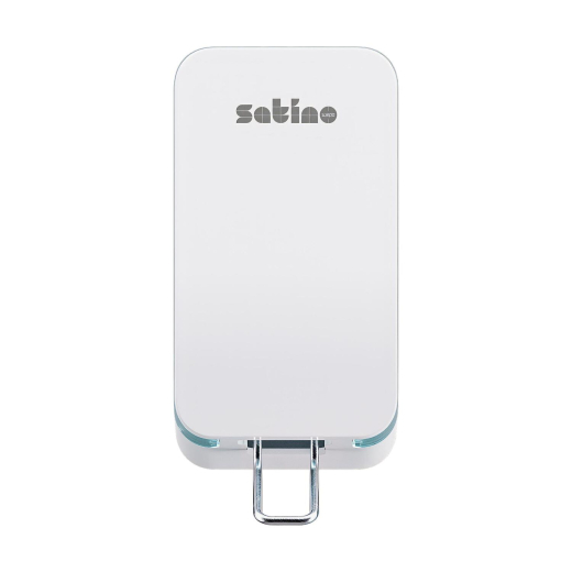 Satino Hyginity Clean&Care Seifenspender 500 ml, System SF2, 26,1 cm x 12,2 cm x 11,7 cm, manuell, weiß