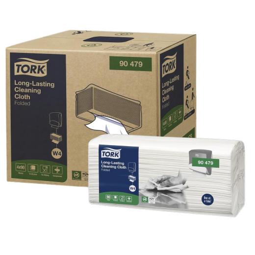 Tork Premium Spezialtuch weiß reissfest W4 35,5x43 cm, 5x90 Tücher=450 Tücher