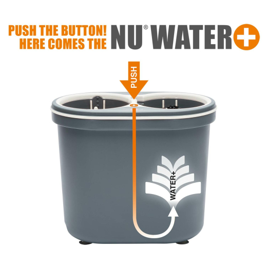 Spülboy NU water+ portable Tragbarer Geschirrspüler Vorteilsset + Reinigerset