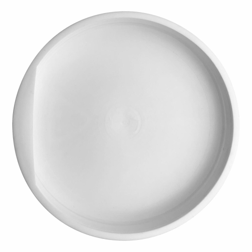 Einsteckdeckel Ersatzdeckel für Versandrohre 76mm rund, weiß