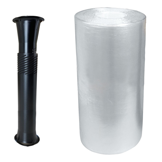 WINSTAR Plus Coreless Stretchfolie 430mmx600m Kerndurchmesser 50mm transparent