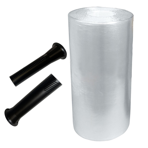 WINSTAR Plus Coreless Stretchfolie 430mmx600m Kerndurchmesser 50mm transparent
