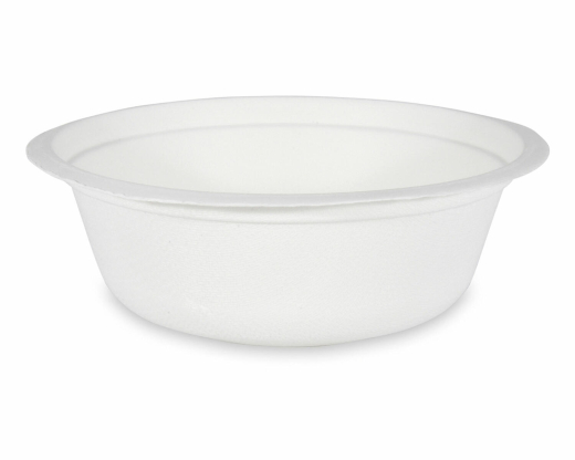 Suppenteller Salatschalen Schale rund aus Zuckerrohr 500ml Ø15.5 x 5.5cm 10 Stk.