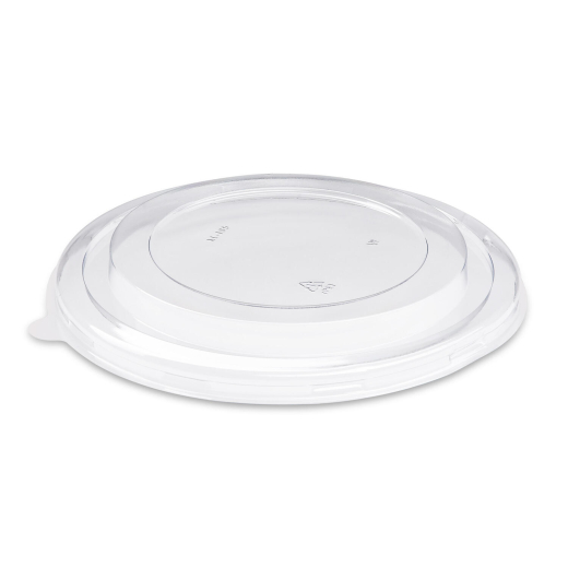 Deckel transparent Ø150mm aus rPET für Salatschalen Feinkostschalen, 50 Stk.