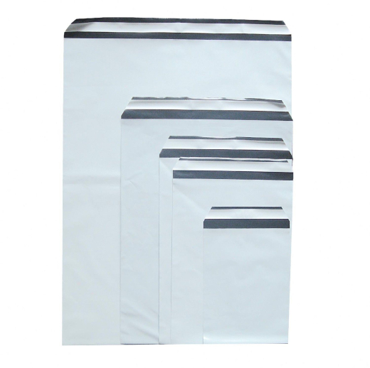 Folienversandtaschen COEX Adhäsionsverschluss 350x450+50mm, 50my, A3+, 100 Stk.