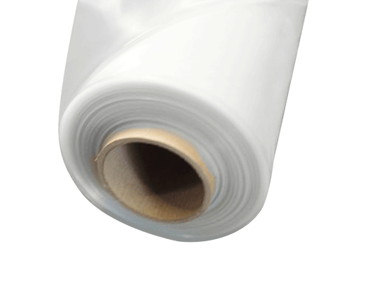 Abdeckfolie Baufolie, transparent / milchig 2000mm x 100m, 30my LDPE