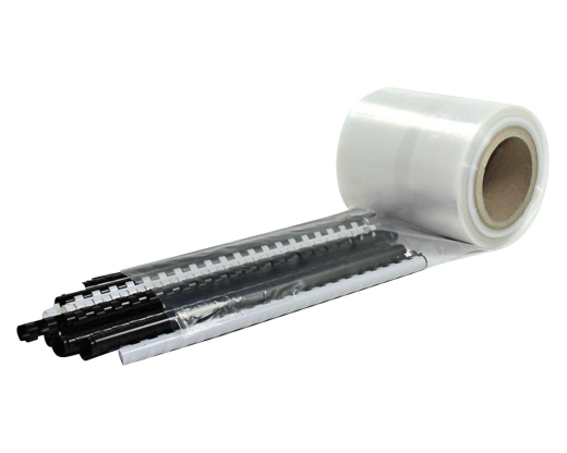Schlauchfolie 800mm breit, 100my, transparent, LDPE, 125 lfm.