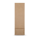 Blockbodenbeutel Natron Kraftpapier braun 80 + 50 x 250mm, 100 Stk.