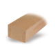 Blockbodenbeutel Natron Kraftpapier braun 80 + 50 x 250mm, 100 Stk.
