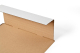 ColomPac Universal-Versandverpackung 353 x 245 x -102mm mit doppeltem Selbstklebeverschluss & Aufreißfaden weiß