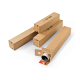 ColomPac Planversandbox 730 x 115 x 115mm mit Selbstklebeverschluss & Aufreißfaden braun