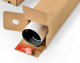 ColomPac Planversandbox 730 x 115 x 115mm mit Selbstklebeverschluss & Aufreißfaden braun