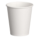 Kaffeebecher 'Coffee To Go' Pappbecher 100% ohne Kunststoff weiß 300ml, 50 Stk.