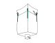 Big Bag 90x90x165cm mit Schürze und Auslauf SWL 1.250 kg