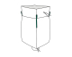 Big Bag 90x90x165cm mit Schürze und Auslauf SWL 1.250 kg