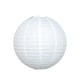 Lampion rund weiß Ø 25 cm