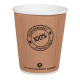 Thermo Riffelbecher doppelwandig 200ml Ø8cm, -10°C bis 100°C, 25 Stk.