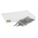 Druckverschlussbeutel 300 x 400 mm, 90 my mit recyceltem rLDPE, 50 Stk.