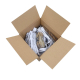 Füllmaterial Polstermatten aus Wellpappe und Kartonage Shreddermaterial 15kg