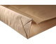 Musterfaltenbeutel mit SK-Klappe aus Kraftpapier 120 g/m² 300x80x430 + 50 mm