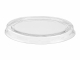 Deckel für Dressingbecher Dipschale 30ml 60ml aus PLA rund, 50 Stk.