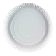 Pappteller tief 26A, rund 26 cm, 2 cm tief, 50 Stk.