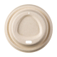 Domdeckel aus Zuckerrohr für Coffee-TO-GO Pappbecher Ø 90mm, 50 Stk.