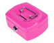 Geldkassette Spardose mit Sparschlitz mit entnehmbaren Münzfach 125 mm, pink