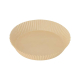 Backpapierzuschnitte für Heißluftfritteusen Mikrowelle Backofen Ø20cm x 4,5cm braun, 100 Stk.