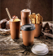 Mehrweg Heißgetränkebecher Kaffeebecher Coffee to go schokobraun - 200 ml