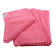 Premium Mikrofasertücher 40x40cm rosa, waschbar extra stark, 20 Stk.