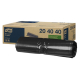 Tork Abfallsäcke Müllsäcke 5l schwarz 40x33cm, 20 Rollen je 50 Stück