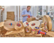 TESA Premium-Papierklebeband tesapack 4313 PV12, 75mm x 50m, braun